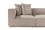 Atelier Del Sofa Sofá Esquinero L1-O1-O1-1R Beige Arena Lino 350cm 190cm